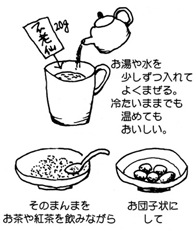 不老仙の食べ方